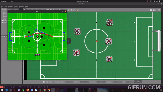 Implement Djikstra Voronoi Robot Soccer