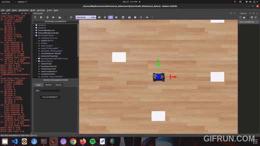 Mechanum Robot Fuzzy Control